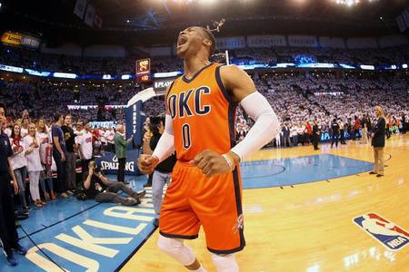 Russell Westbrook (Oklahoma City Thunder), cel mai bun jucător al sezonului în NBA