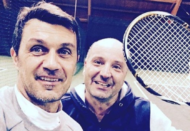 Paolo Maldini a pierdut primul meci de pe tabloul de dublu la turneul challenger de la Milano