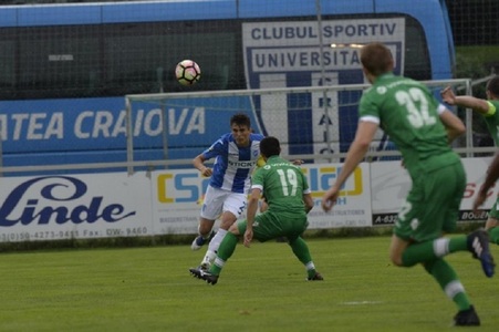 CSU Craiova a fost învinsă de Ludogoreţ Razgrad, scor 1-0, într-un meci amical. Golul a fost marcat de Moţi