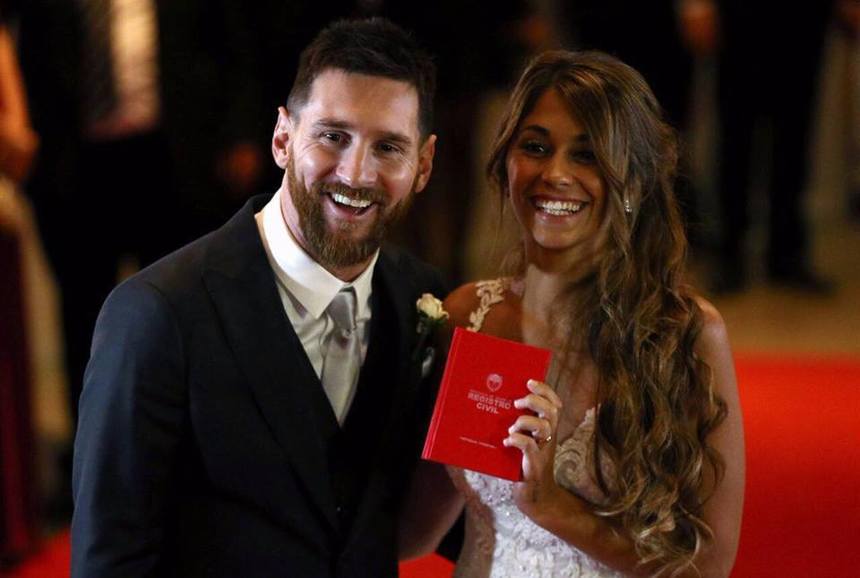 Leo Messi şi Antonela Roccuzzo s-au căsătorit în prezenţa a 260 de invitaţi, la Rosario - GALERIE FOTO