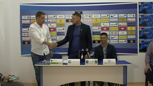 Flavius Stoican la prezentarea oficială la CSM Poli Iaşi: Încercăm să facem o echipă competitivă
