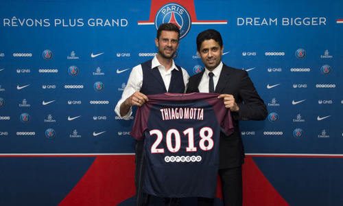 Thiago Motta şi-a prelungit contractul cu Paris Saint-Germain pentru încă un sezon