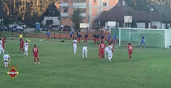 Gaz Metan Mediaş a pierdut ultimul amical din Serbia, scor 0-1 cu Macva Sabac