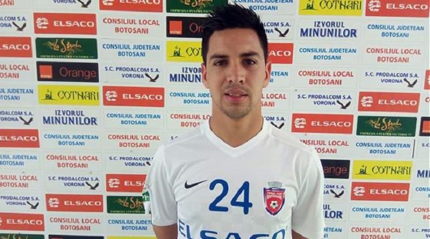 FC Botoşani l-a achiziţionat pe mijlocaşul argentinian Jonathan Emanuel Rodriguez