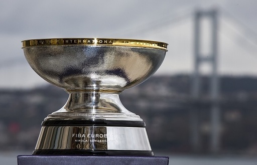 Trofeul Eurobasket2017, expus la Oradea şi Cluj-Napoca în cadrul circuitului european