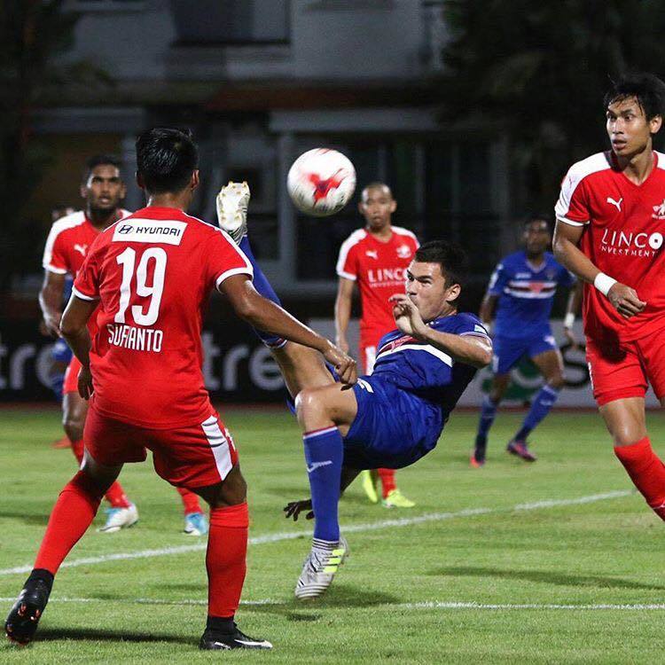 Andrei Ciolacu a marcat un gol în Singapore; Warriors FC s-a calificat în semifinalele Cupei Ligii