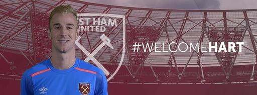 Manchester City l-a împrumutat pe portarul Joe Hart la West Ham United