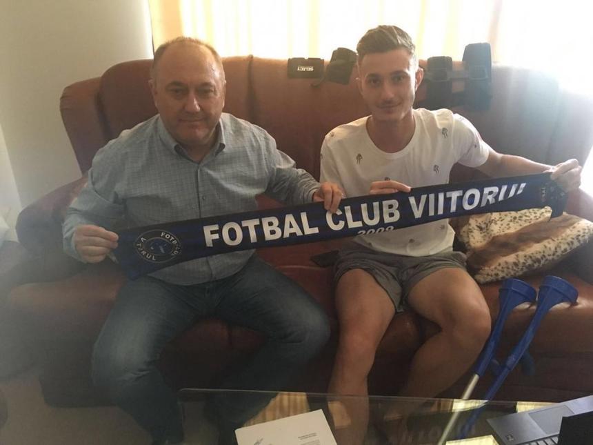 FC Viitorul: Contract cu valoare mărită pentru Casap, jucător indisponibil şase luni din cauza unei accidentări