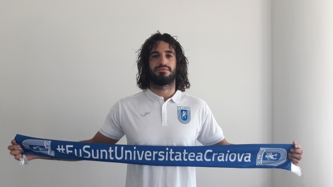 CS Universitatea Craiova l-a transferat pe portughezul Tiago Ferreira