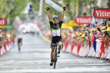 Norvegianul Edvald Boasson Hagen a câştigat etapa a 19-a, cea mai lungă, a Turului Franţei