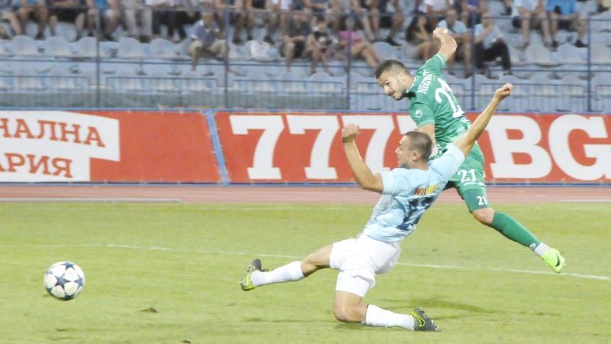 Sergiu Negruţ a înscris un gol pentru Beroe în campionatul Bulgariei
