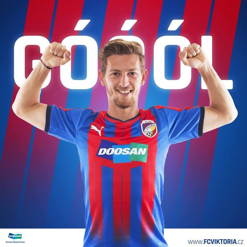 Viktoria Plzen a învins Dukla Praga, scor 4-0, în campionatul Cehiei, înaintea meciului retur cu FCSB