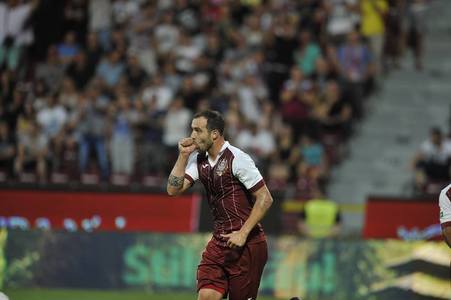 CFR Cluj a învins Gaz Metan Mediaş, scor 3-0, în Liga I