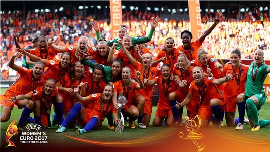 Olanda a câştigat titlul european la fotbal feminin