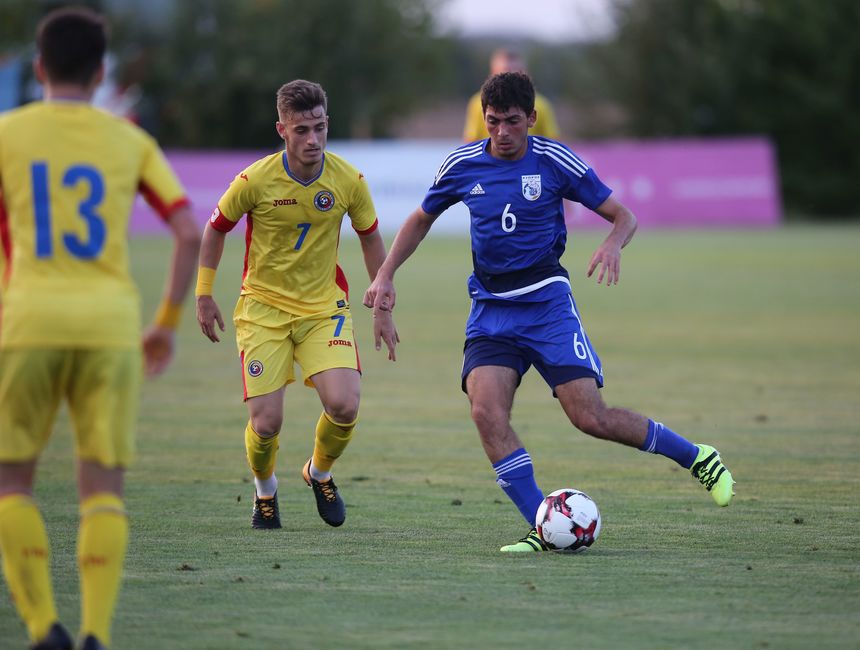 Under-19: România - Cipru, scor 0-0, într-un meci amical