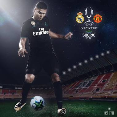 Real Madrid a învins Manchester United, scor 2-1, şi a câştigat pentru a patra oară Supercupa Europei