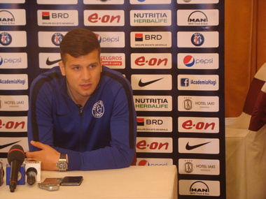 Ţucudean a revenit la antrenamentele echipei FC Viitorul