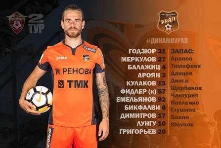 Eric Bicfalvi a marcat un gol în partida FK Ural - Zenit Sankt Petersburg, scor 1-1, în campionatul Rusiei