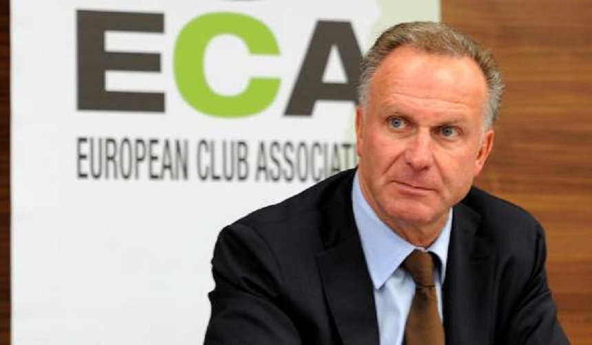 Rummenigge nu va candida pentru un nou mandat la conducerea Asociaţiei Cluburilor Europene
