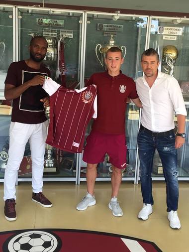 Bryan Nouvier şi-a prelungit contractul cu CFR Cluj pentru încă trei sezoane