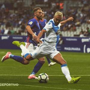 Florin Andone a marcat un gol în partida amicală Tenerife - Deportivo La Coruna, scor 0-3