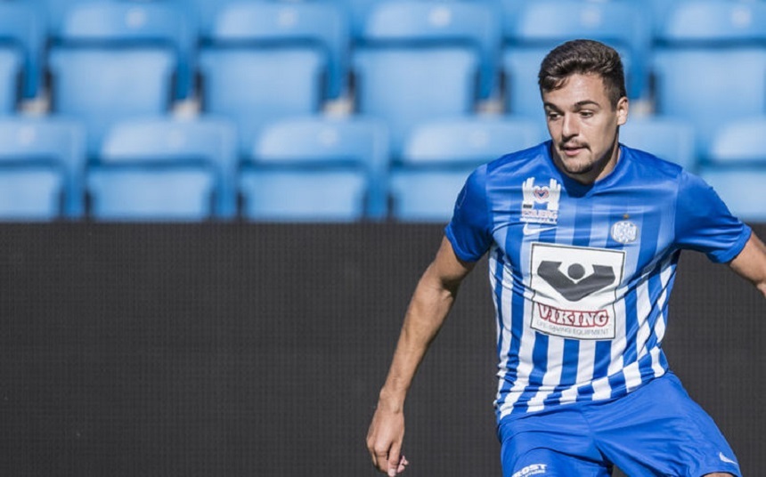 Adrian Petre a marcat un gol pentru Esbjerg în Danemarca