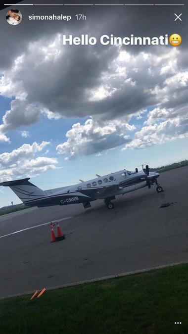 Simona Halep povesteşte experienţa neplăcută avută într-un avion de mici dimensiuni