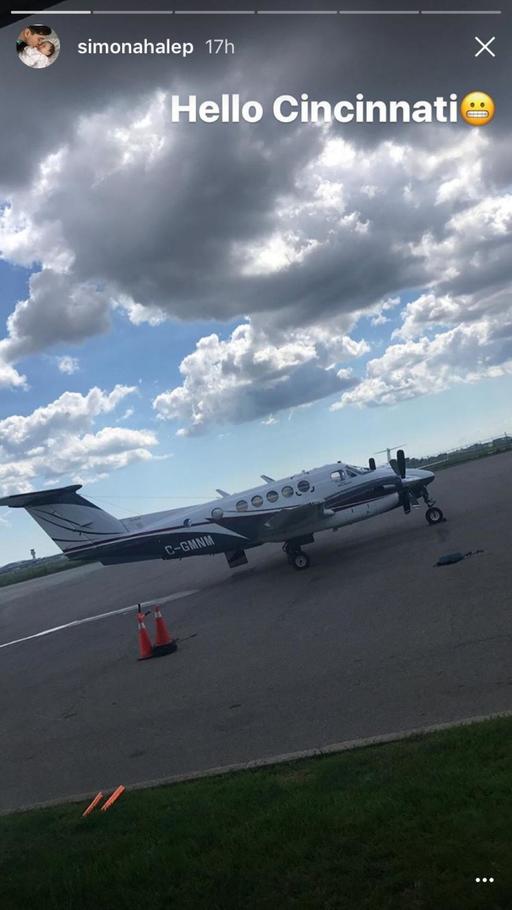 Simona Halep povesteşte experienţa neplăcută avută într-un avion de mici dimensiuni