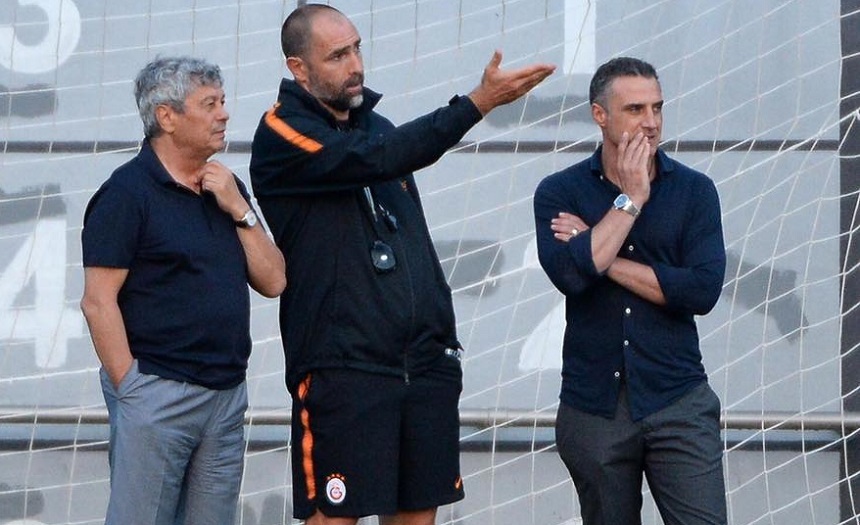 Mircea Lucescu a fost prezent la antrenamentul de miercuri seară al echipei Galatasaray