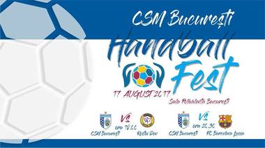 Handball Fest: CSM Bucureşti, remiză cu Rostov-Don, la prezentarea echipei pentru noul sezon