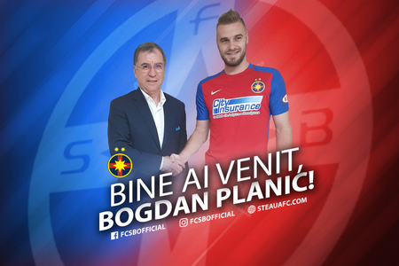 Bogdan Planici a semnat pe patru sezoane cu FCSB