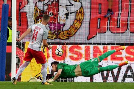 FC Viitorul a pierdut şi manşa secundă cu FC Salzburg, scor 0-4, în play-off-ul Ligii Europa