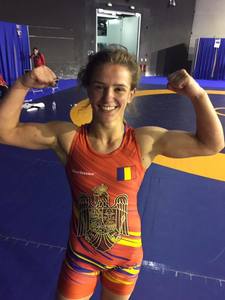 Alina Vuc, medalie de argint la Campionatul Mondial de lupte de la Paris