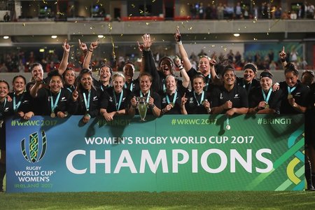 Echipa naţională a Noii Zeelande a câştigat titlul mondial la rugby feminin