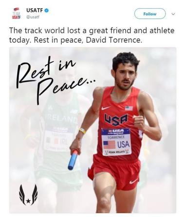 Atletul american David Torrence a fost găsit mort într-o piscină din Arizona