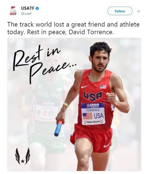 Atletul american David Torrence a fost găsit mort într-o piscină din Arizona