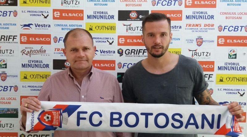 Andrei Dumitraş a semnat un contract pe două sezoane cu FC Botoşani