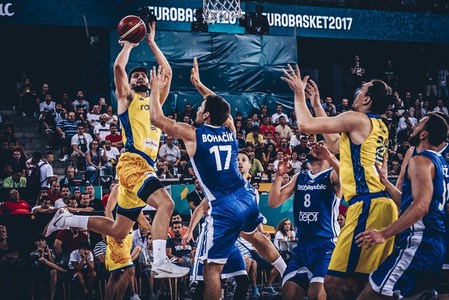 Eurobasket: România - Cehia, scor 68-83, la debutul tricolorilor în grupa C, la Cluj-Napoca