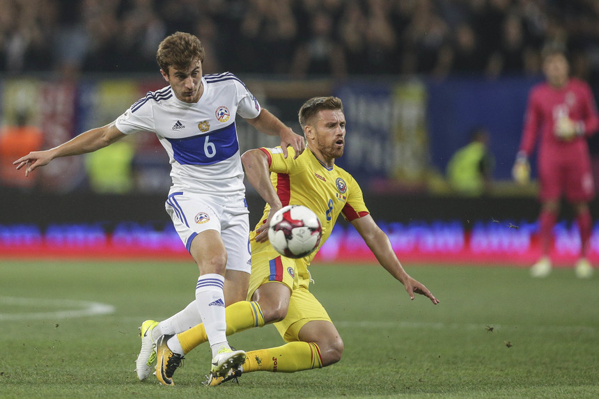 România a învins Armenia, scor 1-0, în grupa E a preliminariilor CM-2018. Reacţia lui Maxim, marcatorul golului