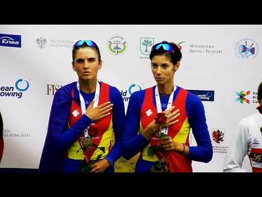 Zece medalii, din care opt de aur, pentru România la CE de canotaj under 23 din Polonia
