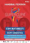 CSM Bucureşti a câştigat Supercupa României la handbal feminin