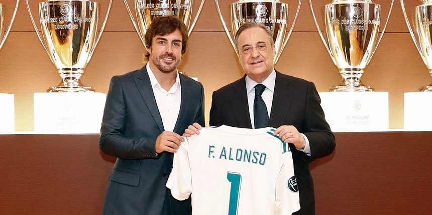 Fernando Alonso a devenit membru de onoare al clubului Real Madrid