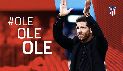 Diego Simeone şi-a prelungit contractul cu Atletico Madrid