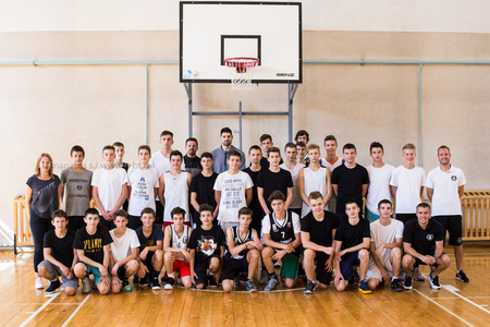 Eurobasket: Nikola Vucevici, jucător în NBA şi la naţionala Muntenegrului, în vizită la juniorii U BT Cluj