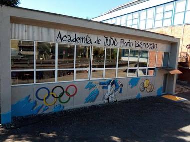 Foşti şi actuali judoka şi antrenori au renovat faţada Centrului Olimpic de judo din Cluj