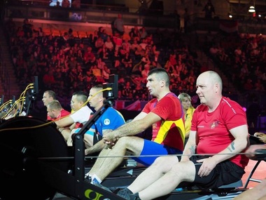 Încă o medalie pentru echipa României la Jocurile Invictus: Locotenentul Ciprian Iriciuc a obţinut medalia de bronz la proba de canotaj în sală 