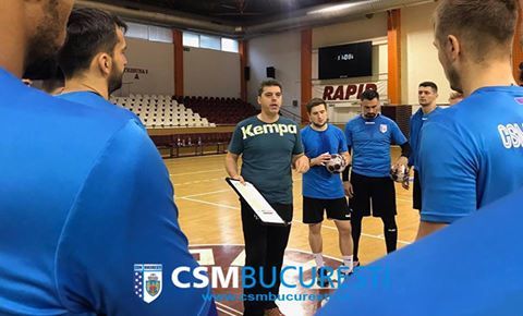Vlad Caba, antrenor la echipa de handbal masculin CSM Bucureşti, în locul spaniolului Pablo Campos Sunen