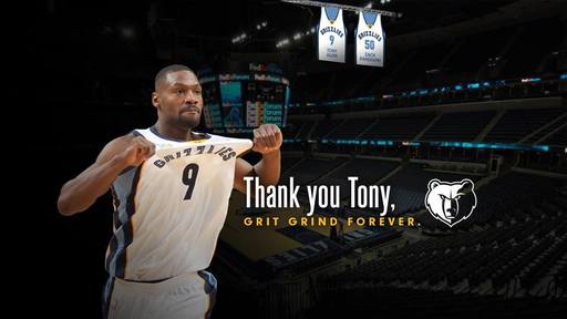 Memphis Grizzlies va retrage tricoul lui Tony Allen