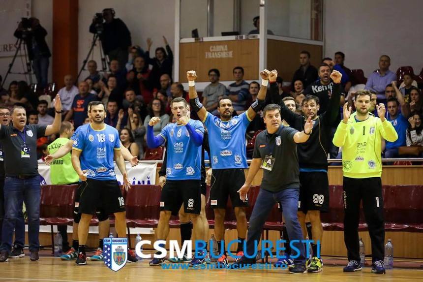 CSM Bucureşti – Dinamo Bucureşti, scor 33-20, într-o reeditare a finalei din sezonul trecut al Ligii Naţionale