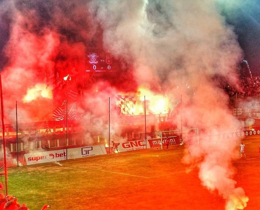 Aproximativ 12.000 de spectatori au asistat la meciul Academica Rapid - CSA Steaua, scor 1-1, din liga a patra